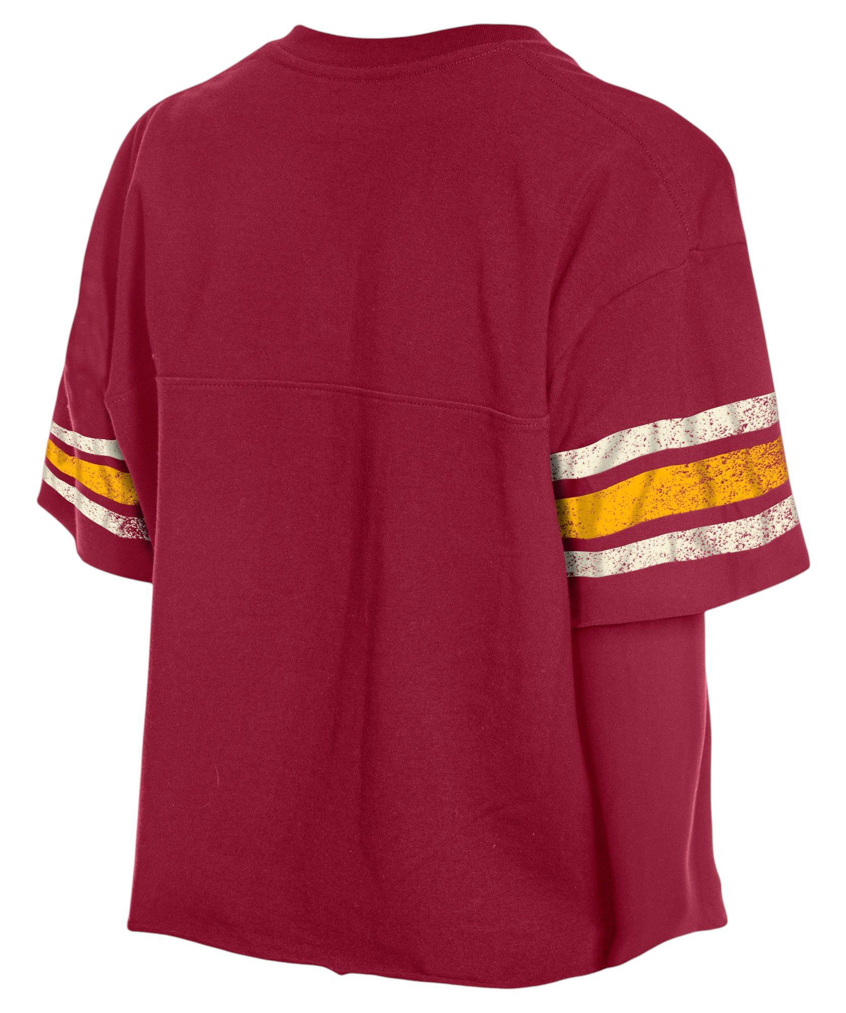 New Era Women's Washington Commanders Dark Red Sporty T-Shirt product image