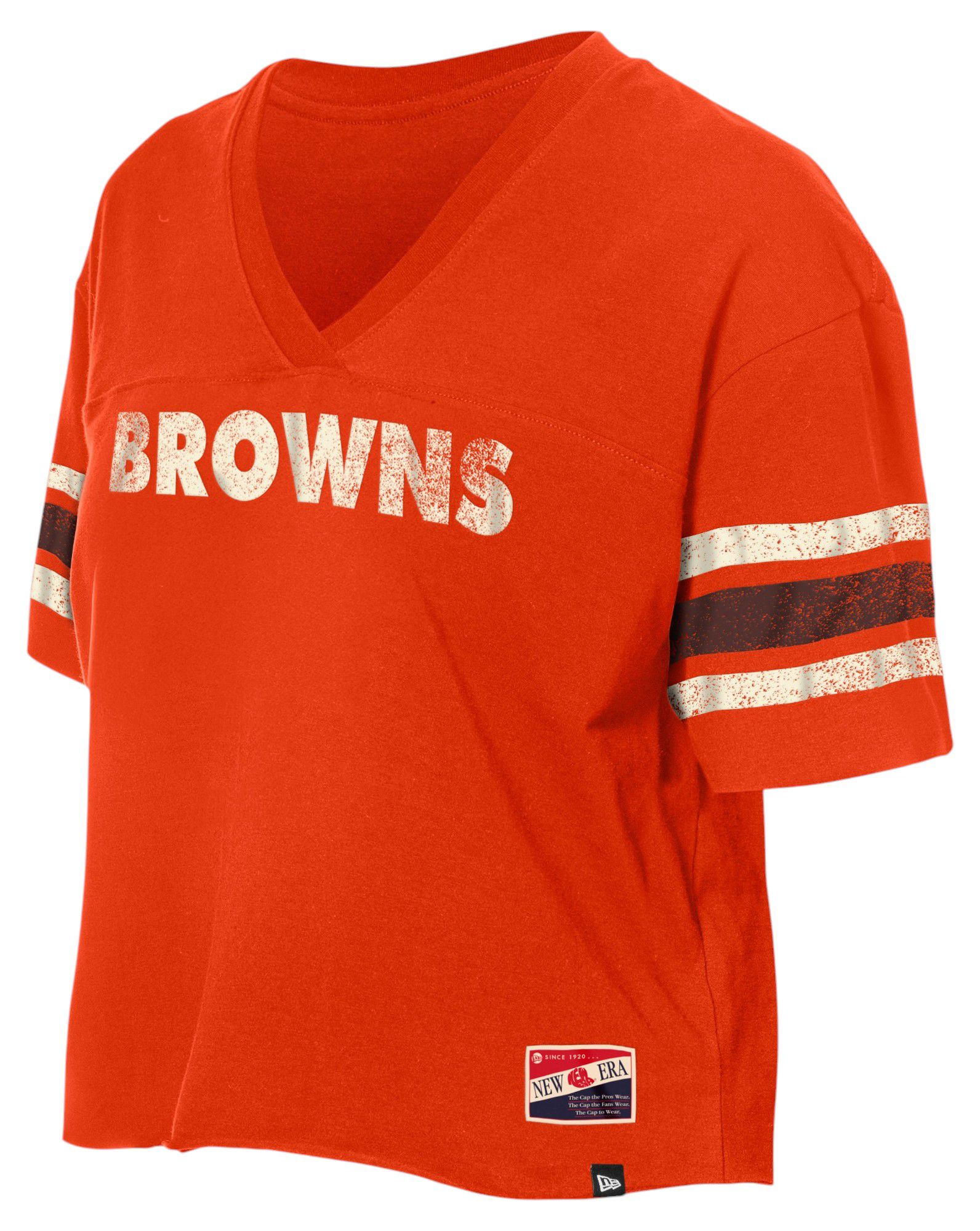 New Era Women's Cleveland Browns Orange Sporty T-Shirt product image
