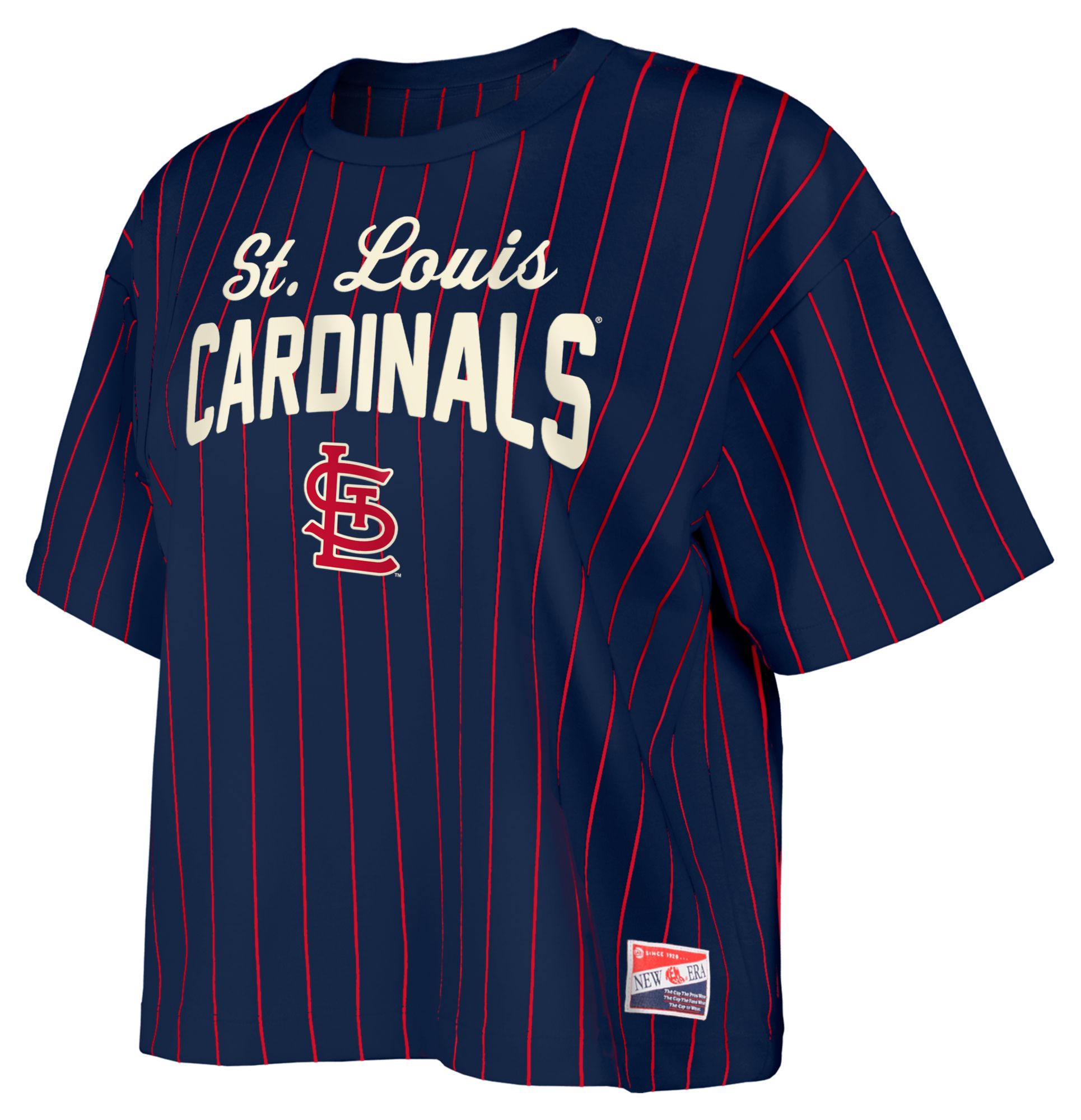 New Era Women's St. Louis Cardinals Navy Throwback T-Shirt product image