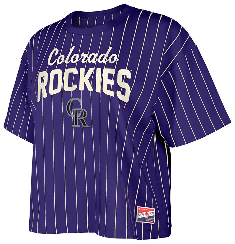New Era Women's Colorado Rockies Throwback Purple T-Shirt product image