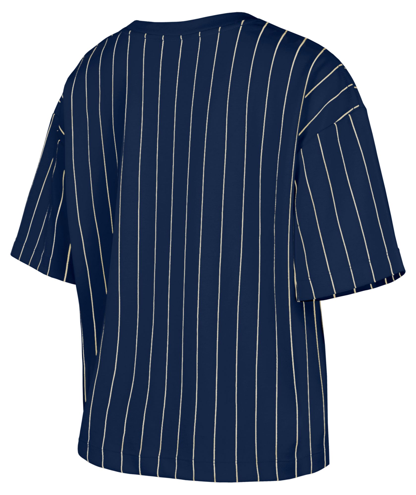 New Era Women's Cleveland Guardians Navy Logo T-Shirt product image