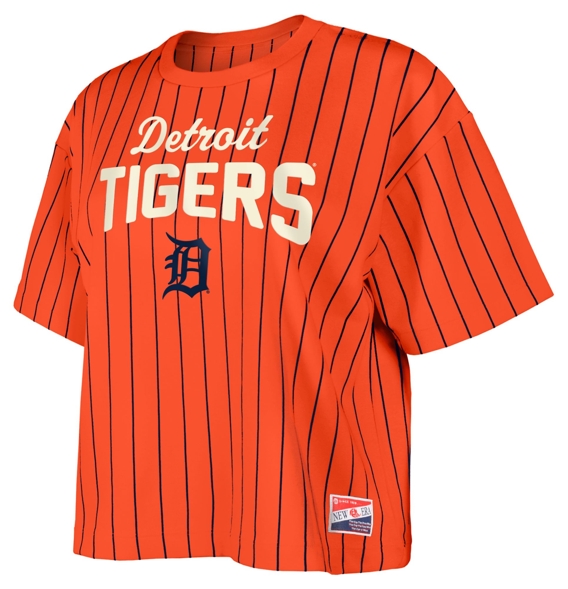New Era Women's Detroit Tigers Orange Throwback T-Shirt product image