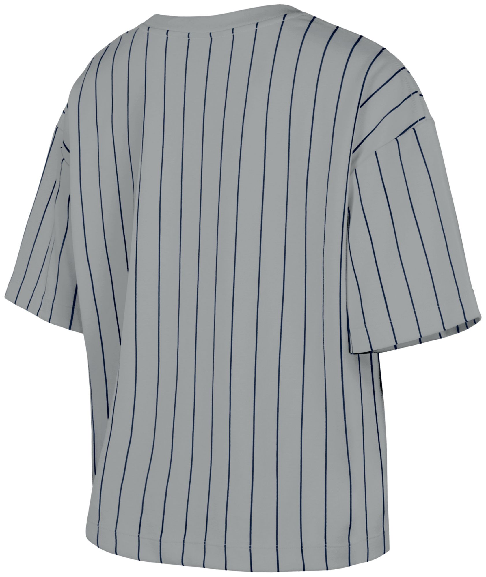 New Era Women's New York Yankees Gray Throwback T-Shirt product image