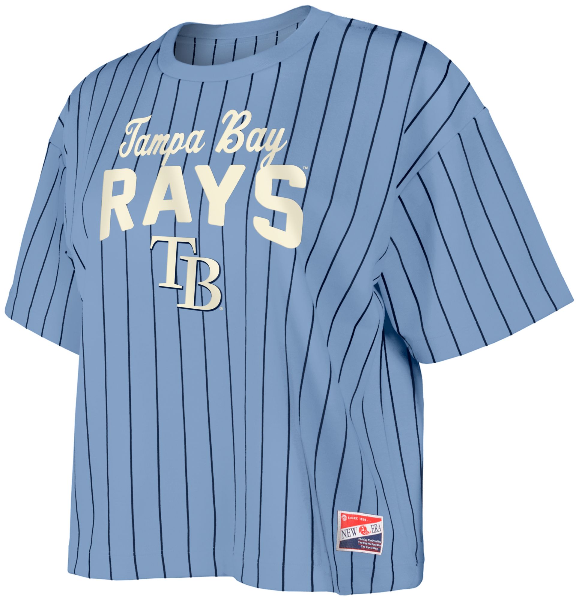 New Era Women's Tampa Bay Rays Blue Throwback T-Shirt product image
