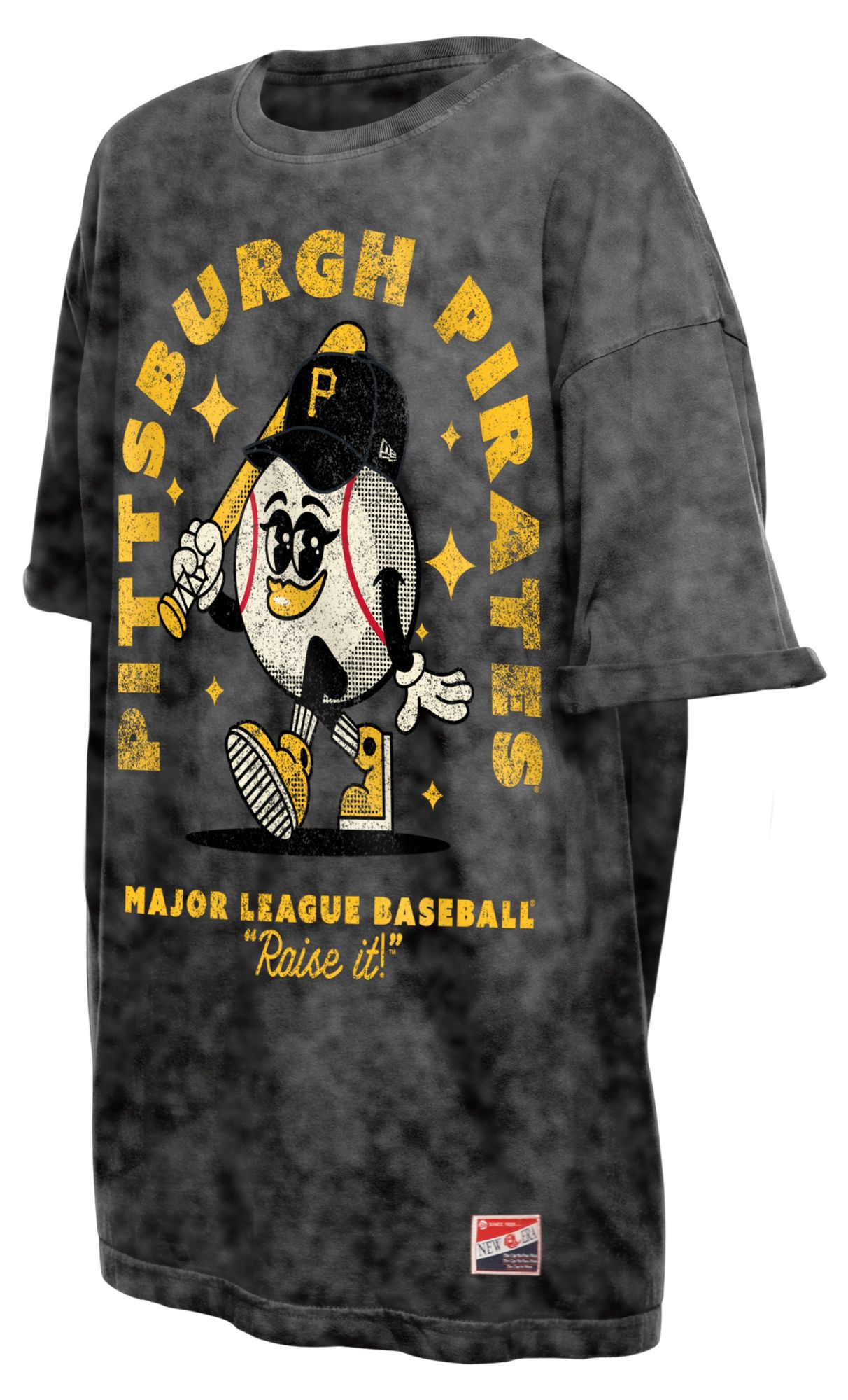 New Era Women's Pittsburgh Pirates Black Throwback T-Shirt product image