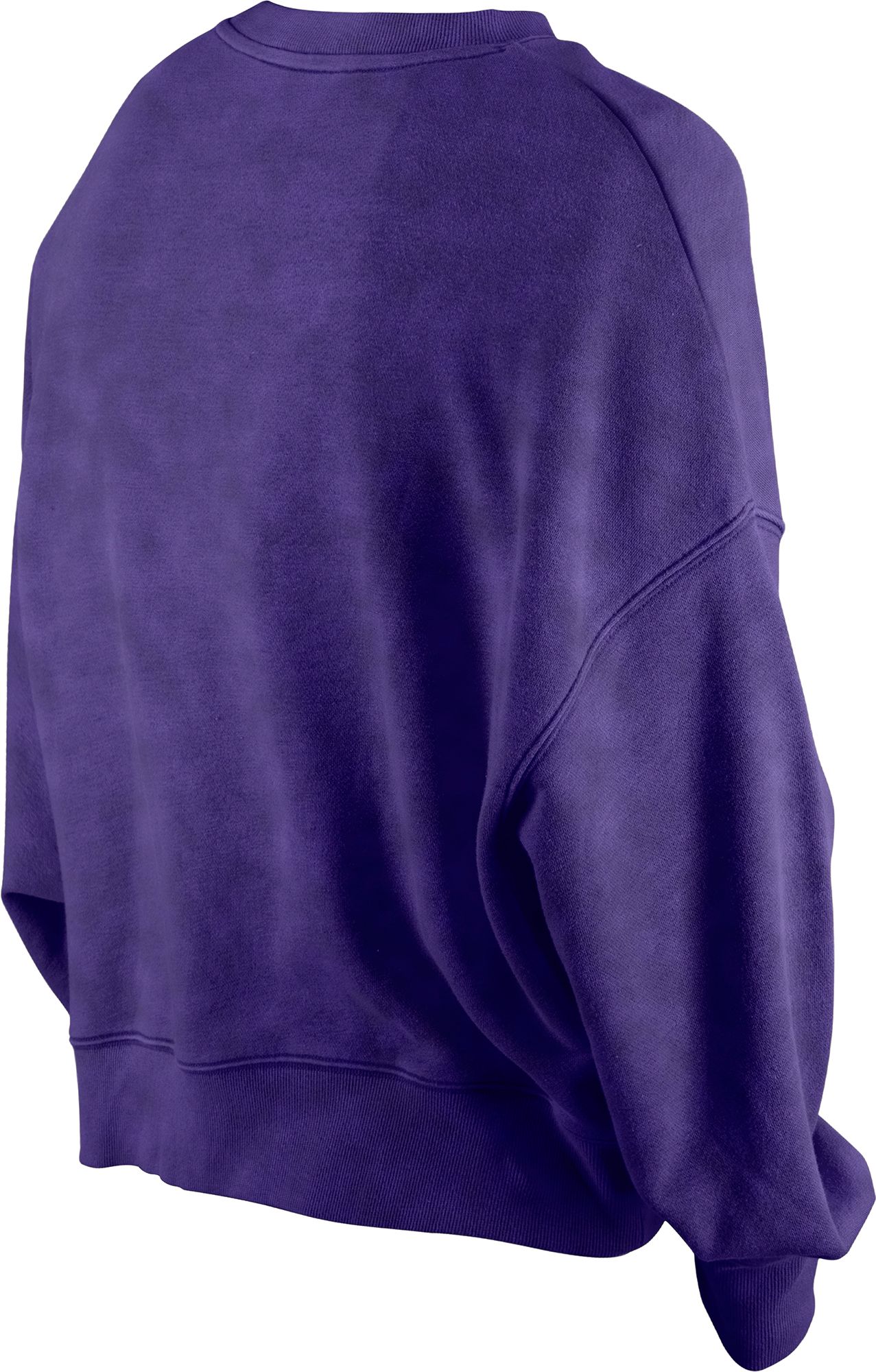 New Era Women's Los Angeles Lakers Purple Washed 1933 Crewneck Sweatshirt product image