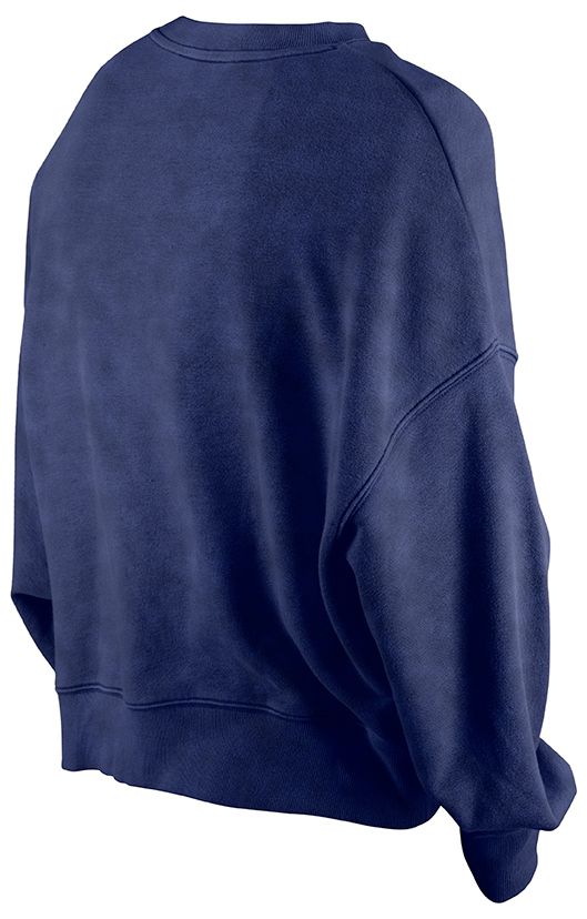 New Era Women's Los Angeles Dodgers Throwback Blue Sweatshirt product image