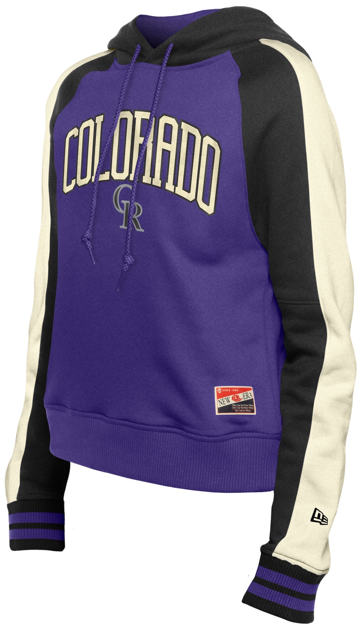New Era Women's Colorado Rockies Purple Throwback Hoodie product image