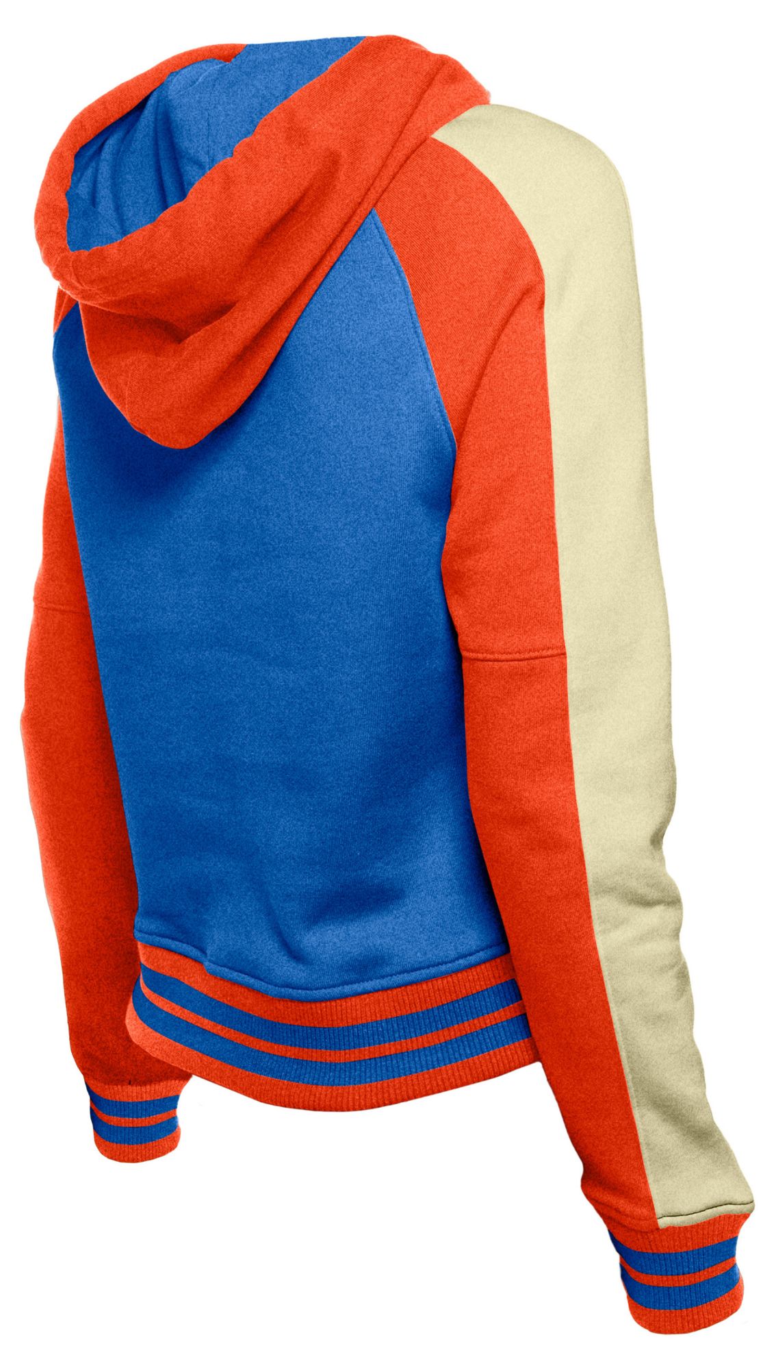 New Era Women's New York Mets Throwback Blue Pullover Hoodie product image