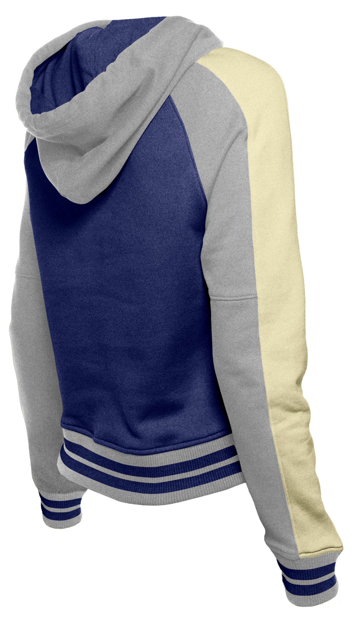 New Era Women's Los Angeles Dodgers Throwback Blue Pullover Hoodie product image