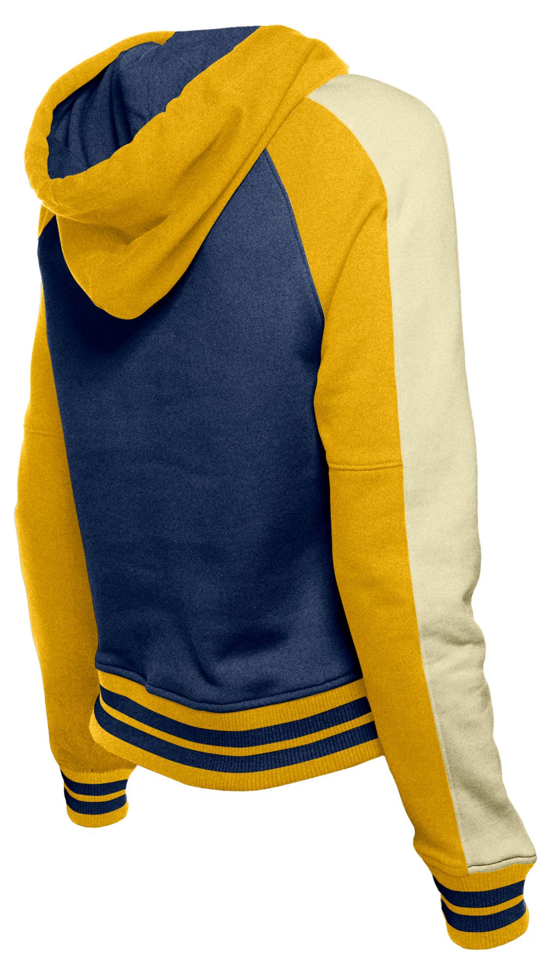 New Era Women's Milwaukee Brewers Throwback Navy Pullover Hoodie product image