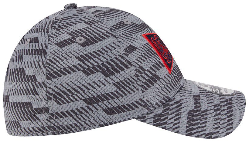 New Era Adult Boston Red Sox Clubhouse Grey 39Thirty Stretch Fit Hat product image