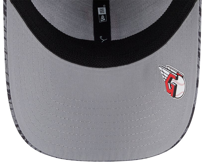 New Era Adult Cleveland Guardians Clubhouse Grey 39Thirty Stretch Fit Hat product image