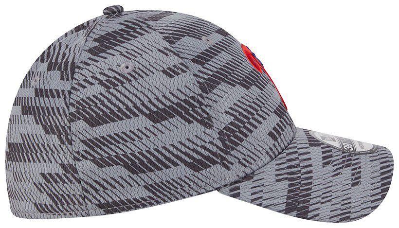 New Era Adult Philadelphia Phillies Clubhouse Grey 39Thirty Stretch Fit Hat product image