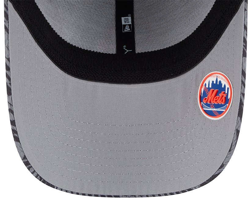 New Era Adult New York Mets Clubhouse Grey 39Thirty Stretch Fit Hat product image