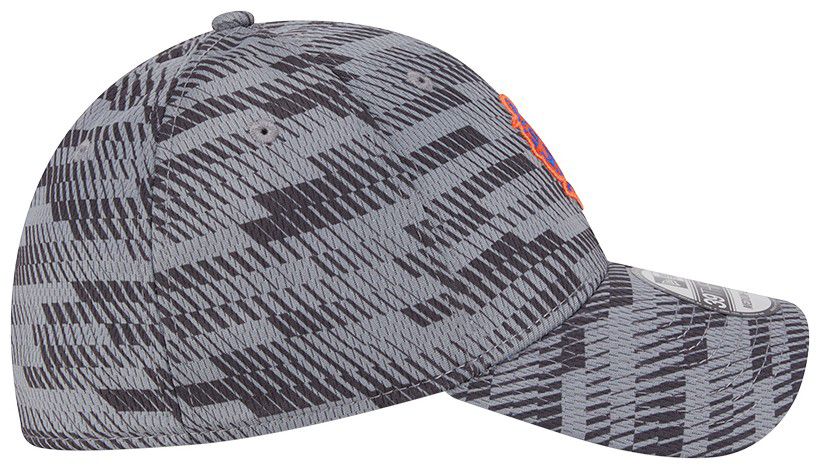 New Era Adult New York Mets Clubhouse Grey 39Thirty Stretch Fit Hat product image