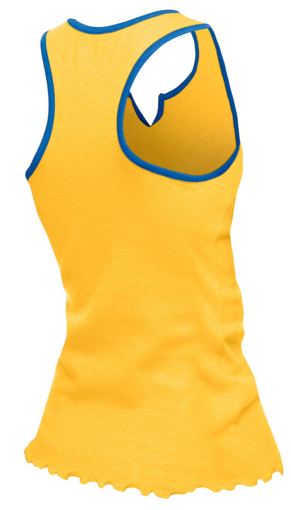 New Era Women's Los Angeles Rams Yellow Wave Edge Tank Top product image