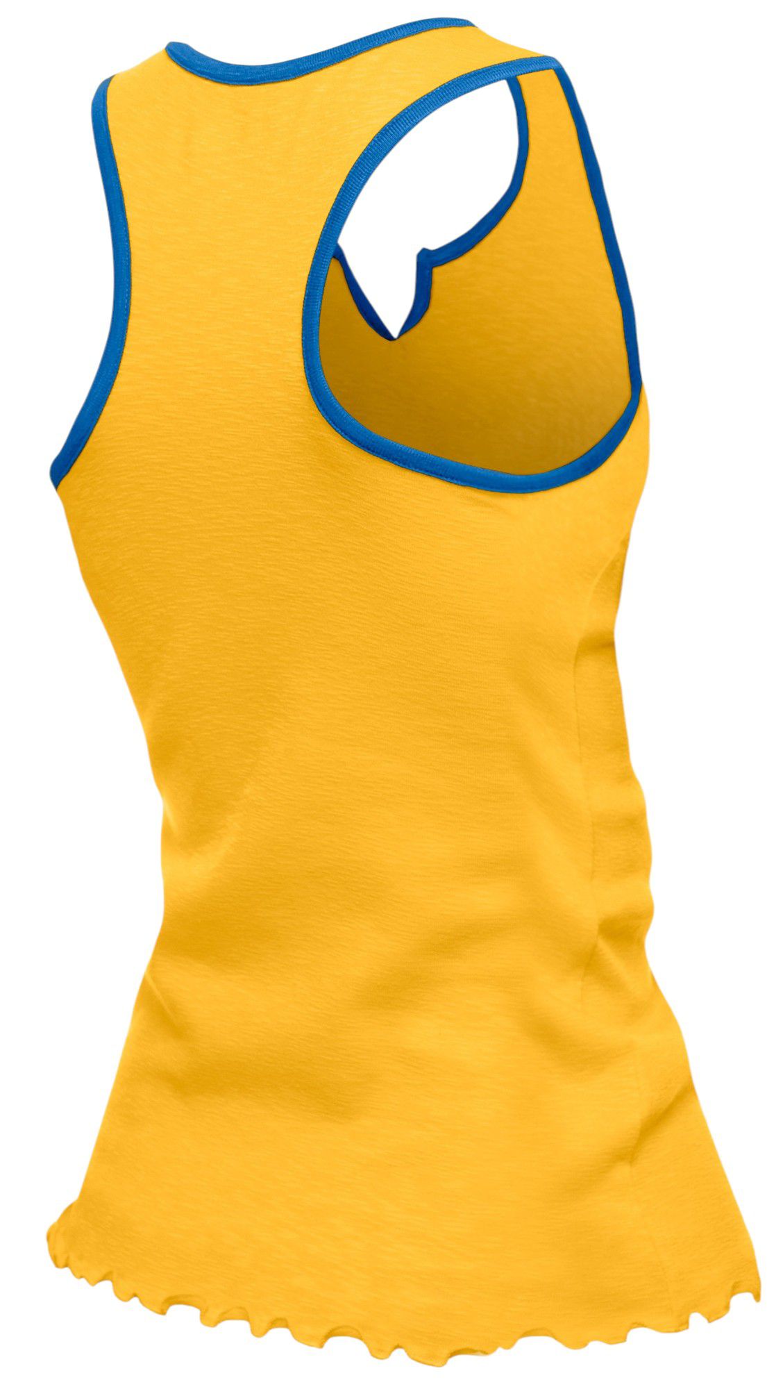 New Era Women's Los Angeles Chargers Gold Wave Edge Tank Top product image