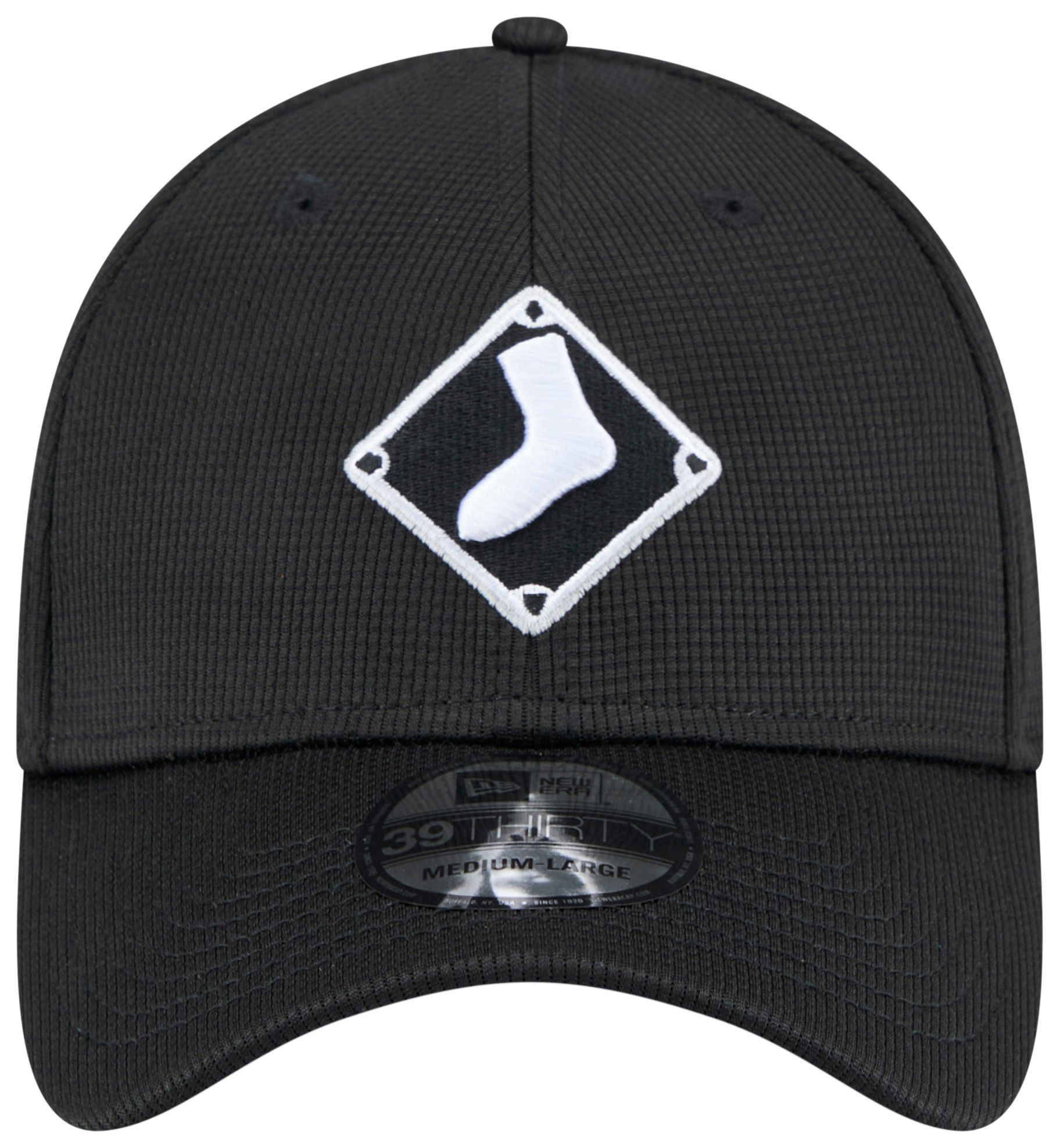 New Era Adult Chicago White Sox Batting Practice Black 39Thirty Stretch Fit Hat product image