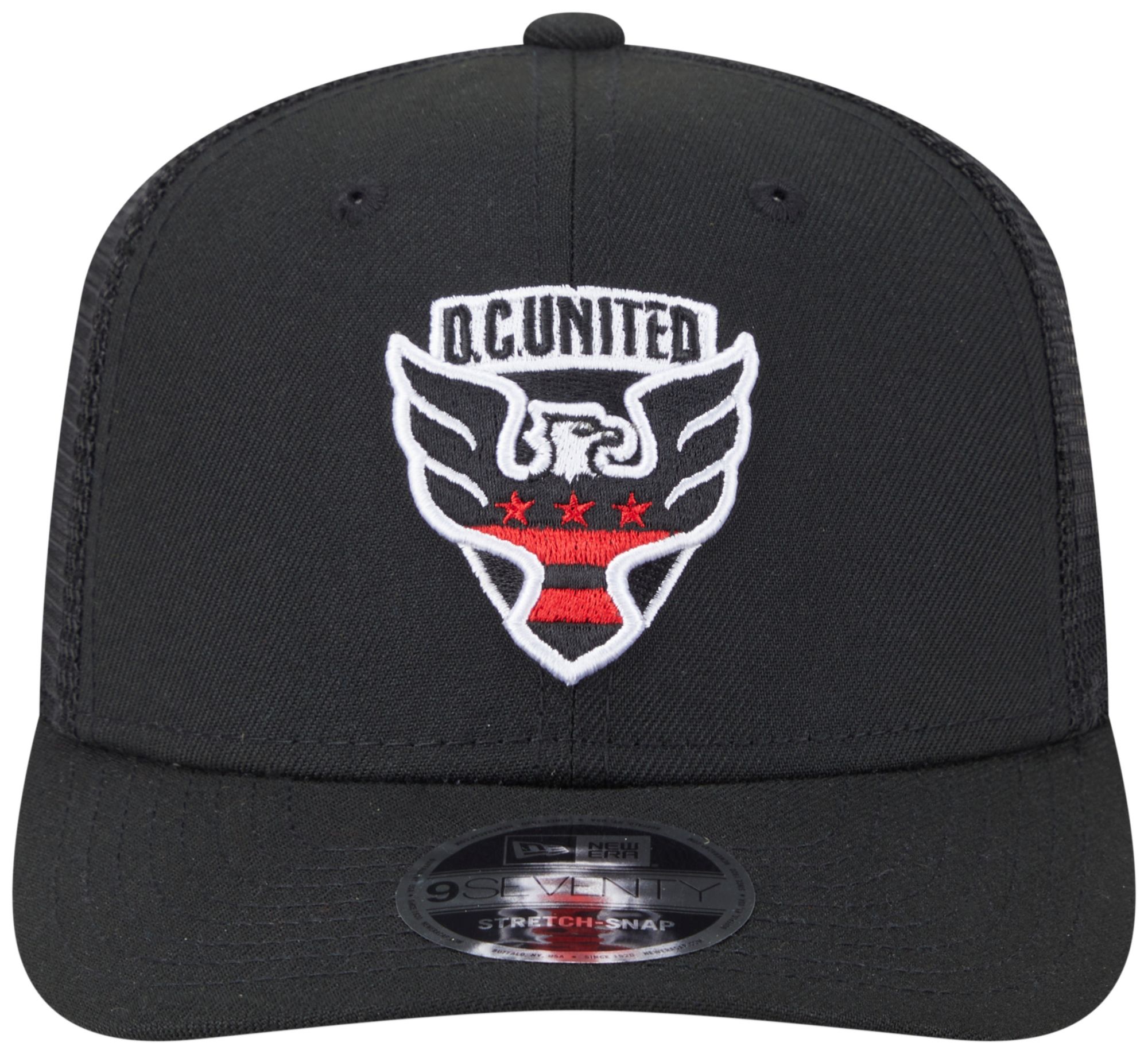 New Era Adult D.C. United Black 9Seventy Adjustable Stretch Fit Hat product image