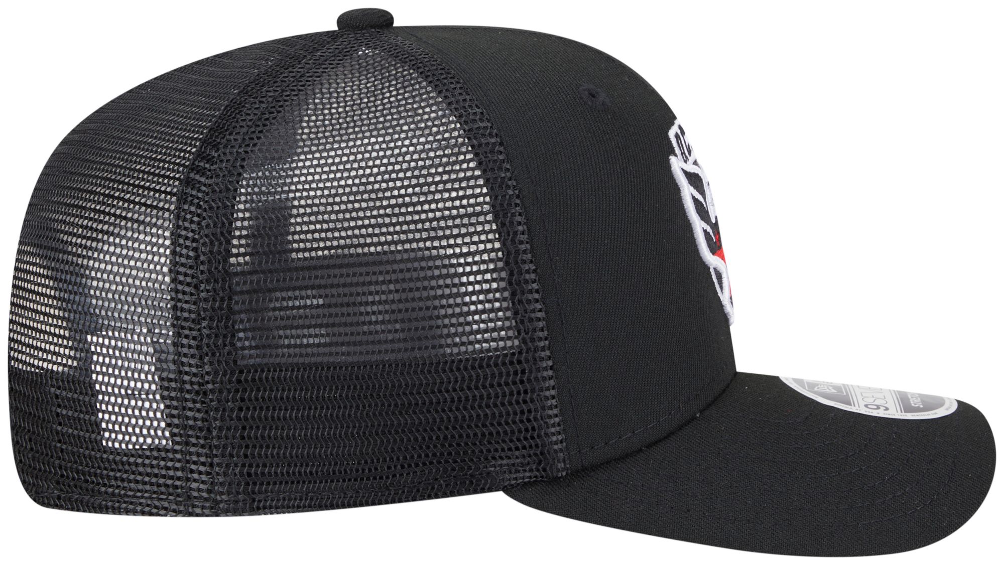 New Era Adult D.C. United Black 9Seventy Adjustable Stretch Fit Hat product image