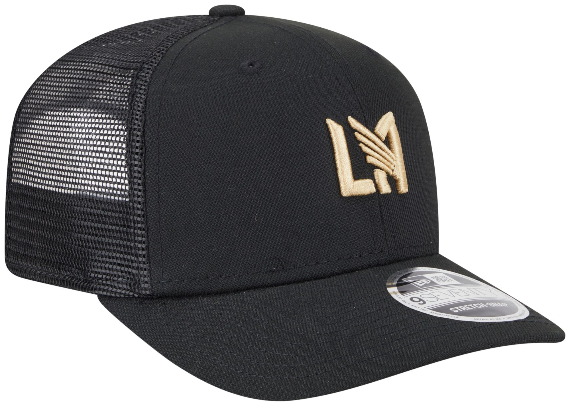 New Era Adult Los Angeles FC Black 9Seventy Adjustable Stretch Fit Hat product image