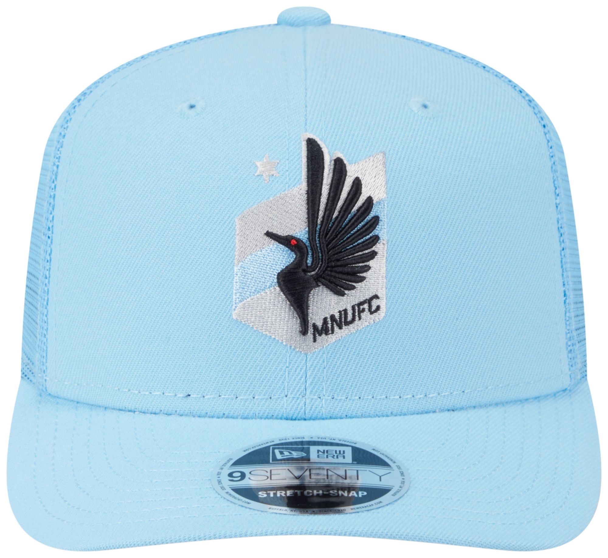 New Era Adult Minnesota United FC Pastel Blue 9Seventy Adjustable Stretch Fit Hat product image