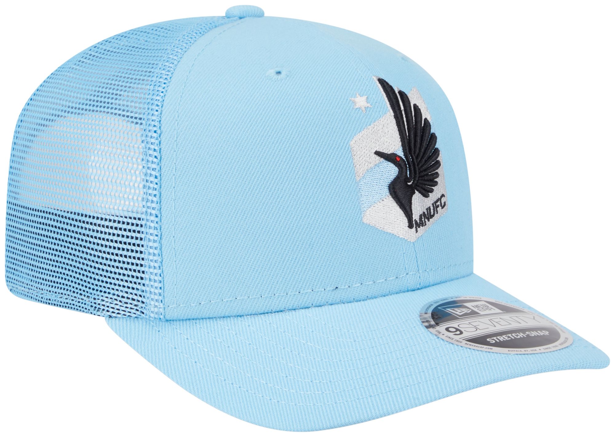 New Era Adult Minnesota United FC Pastel Blue 9Seventy Adjustable Stretch Fit Hat product image