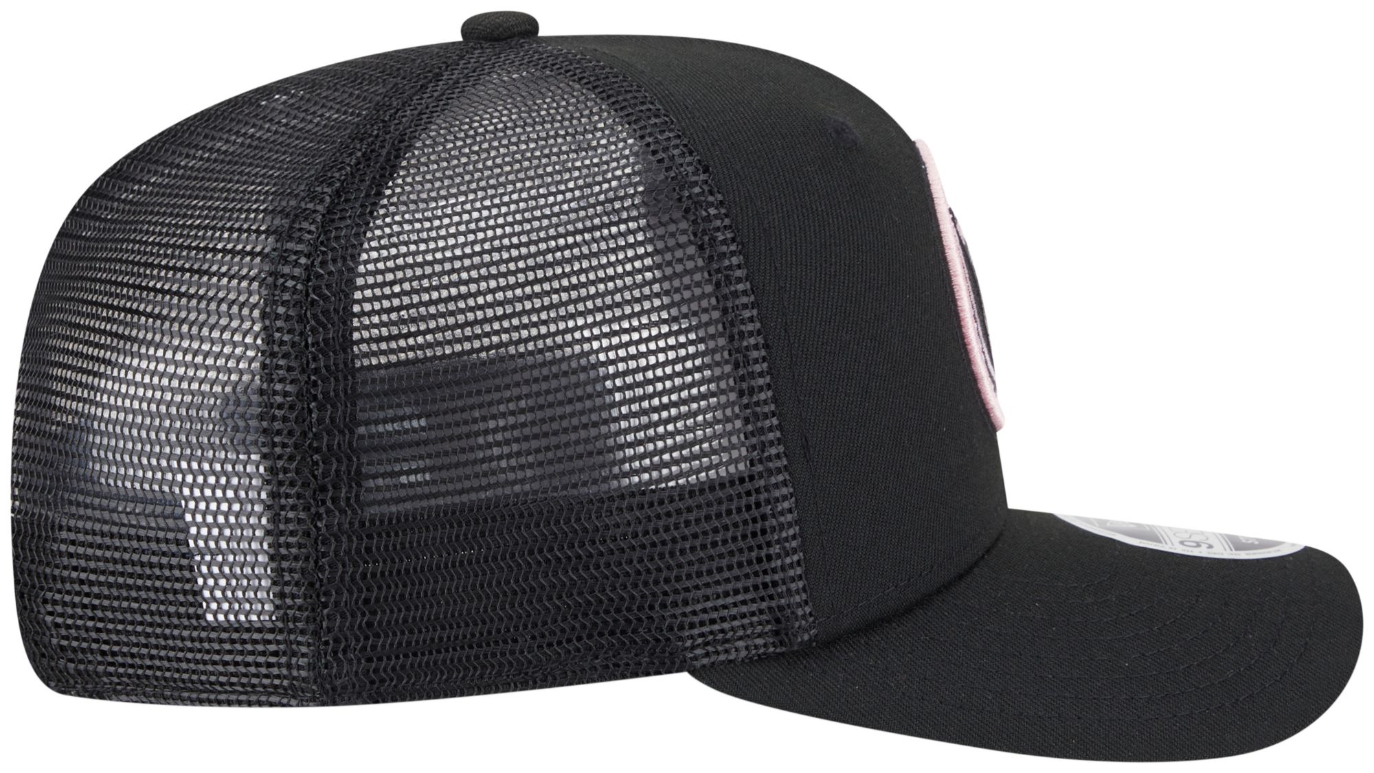 New Era Adult Inter Miami CF Black 9Seventy Adjustable Stretch Fit Hat product image