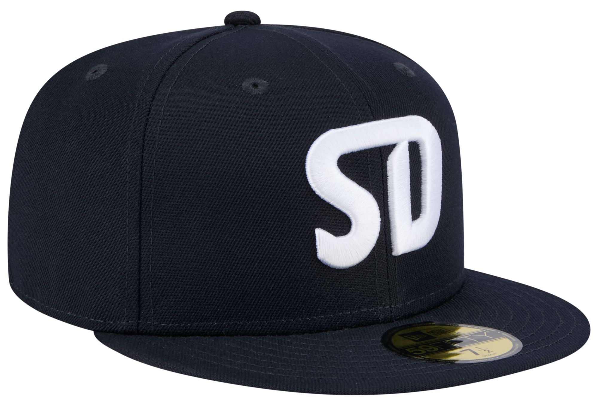 New Era Adult San Diego FC Navy Logo 59Fifty Fitted Hat product image