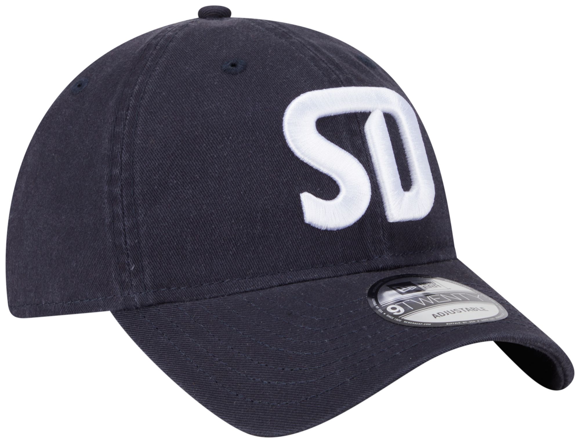 New Era Adult San Diego FC Navy Logo Slouch 9Twenty Adjustable Hat product image