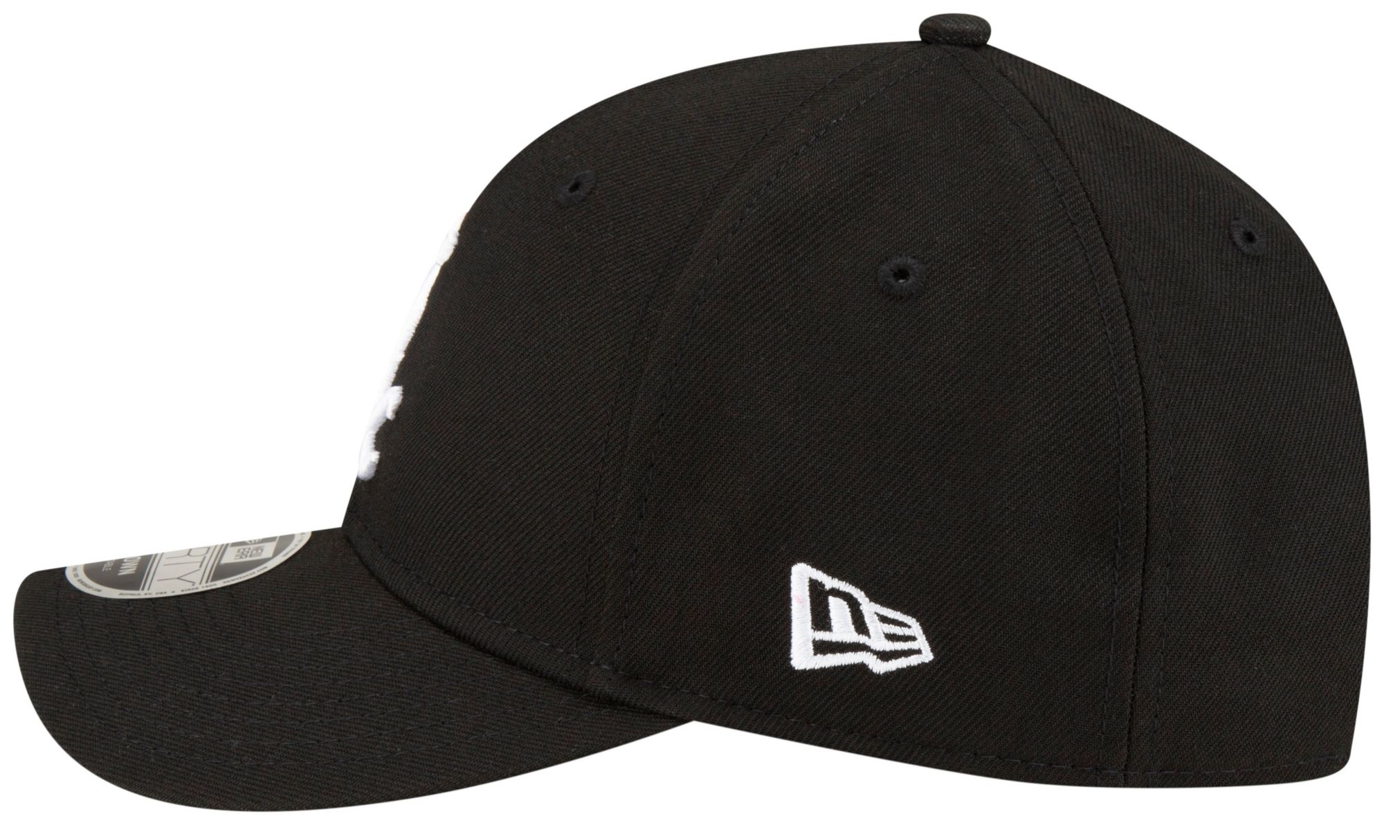New Era Adult Chicago White Sox Black Player Replica 9Forty Adjustable Hat product image