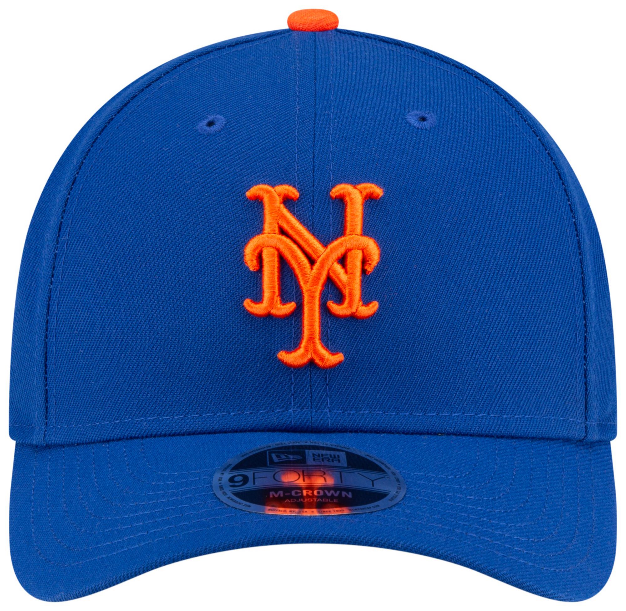 New Era Adult New York Mets Blue Player Replica 9Forty Adjustable Hat product image