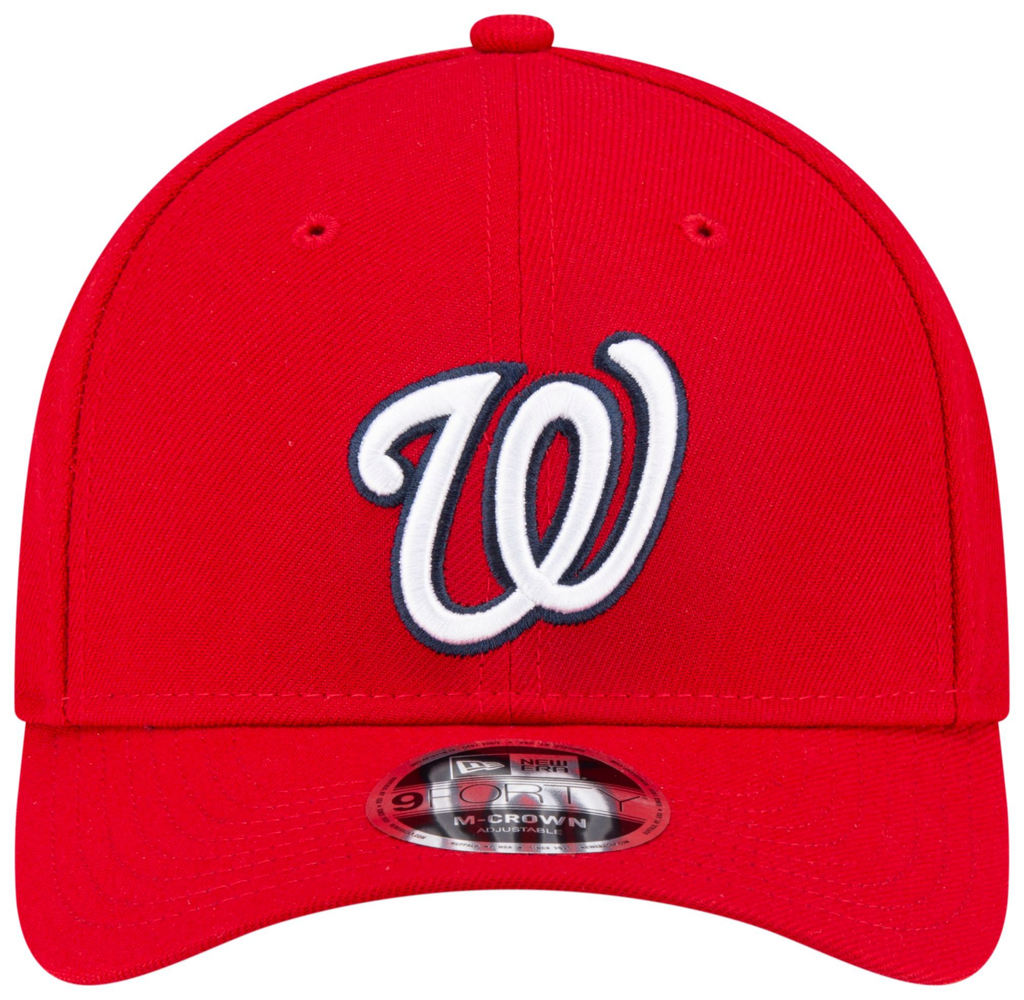 New Era Adult Washington Nationals Red Player Replica 9Forty Adjustable Hat product image