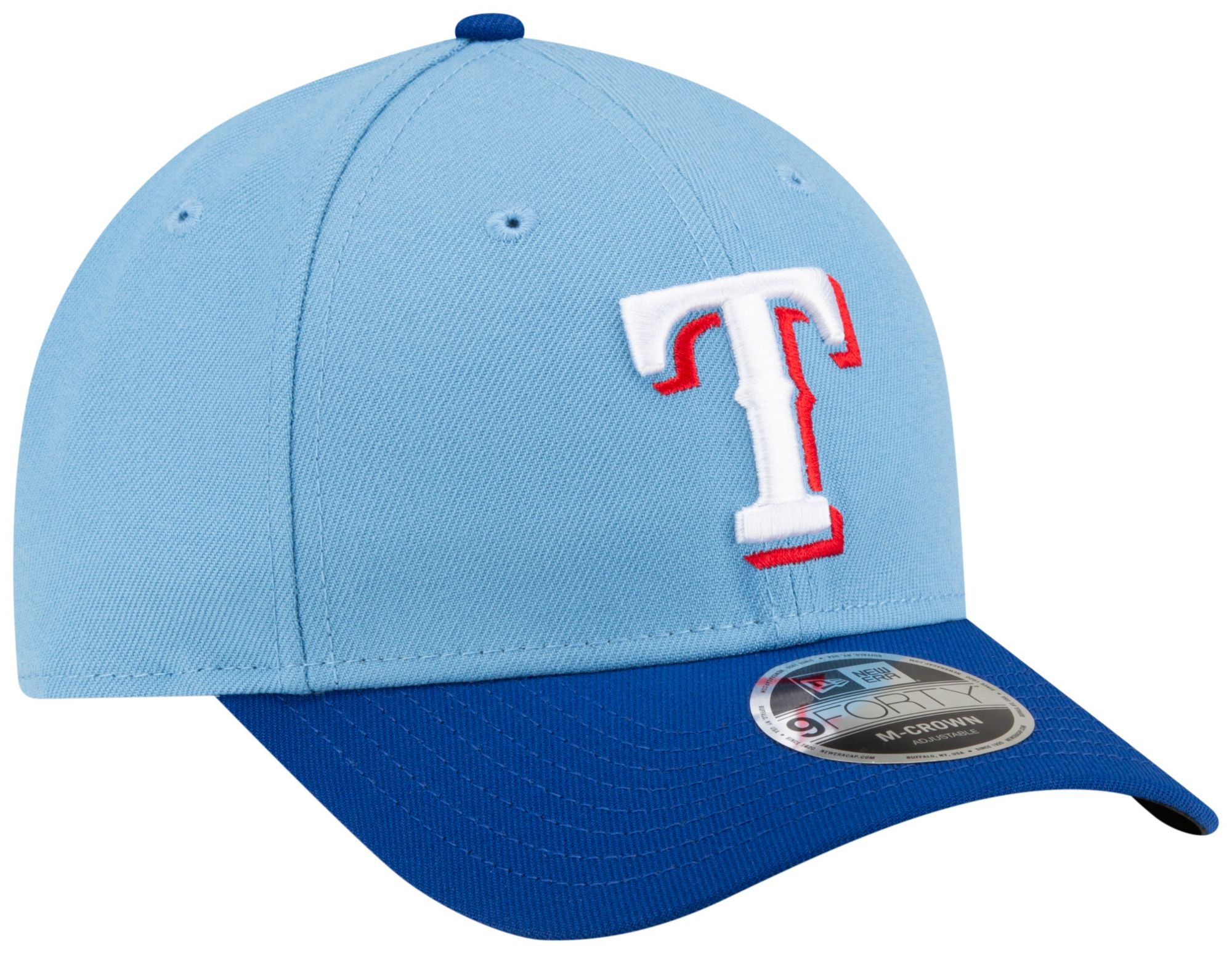 New Era Adult Texas Rangers Blue Player Replica 9Forty Adjustable Hat product image