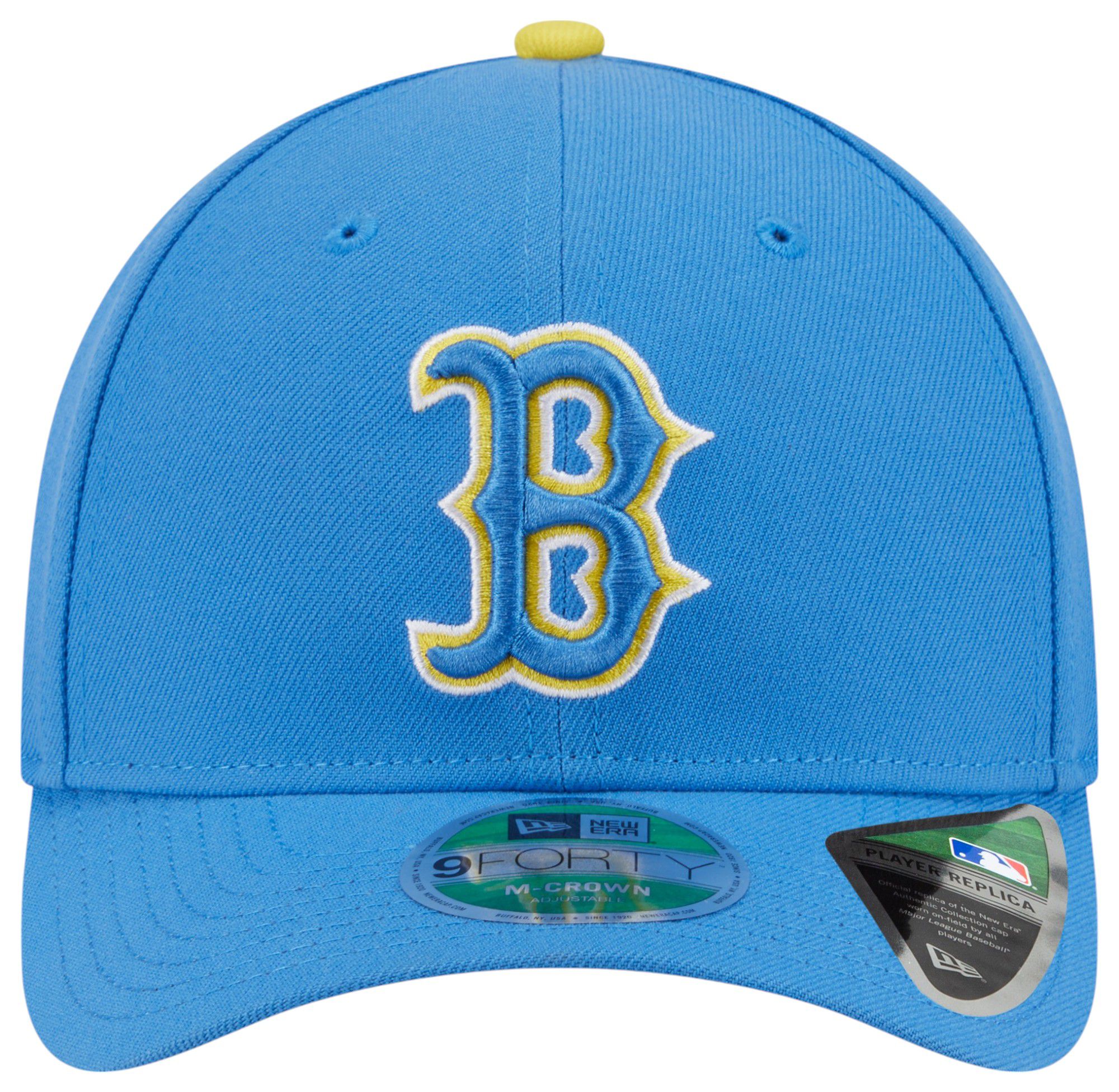 New Era Adult Boston Red Sox Navy Player 9Forty Adjustable Hat product image