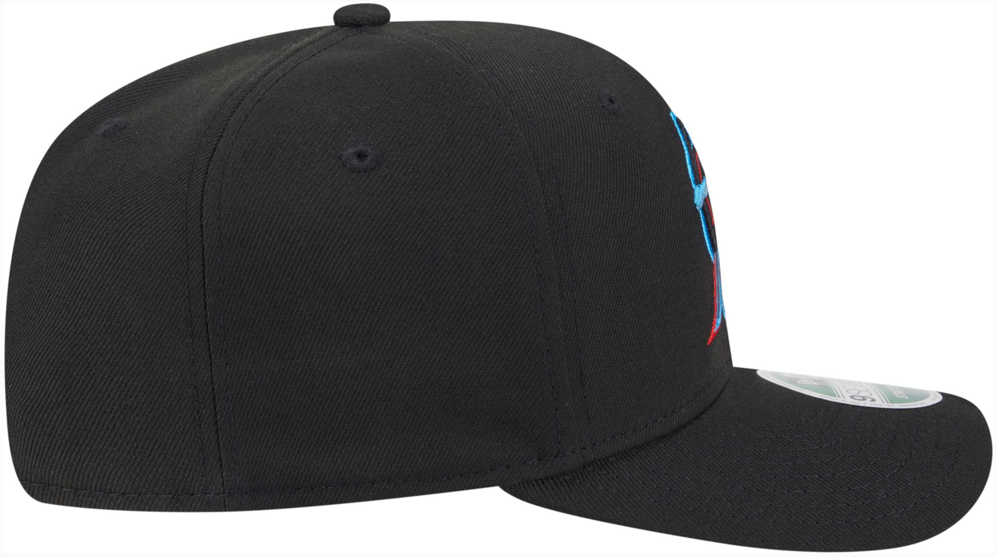 New Era Adult Miami Marlins Black 9Seventy Player Replica Adjustable Hat product image