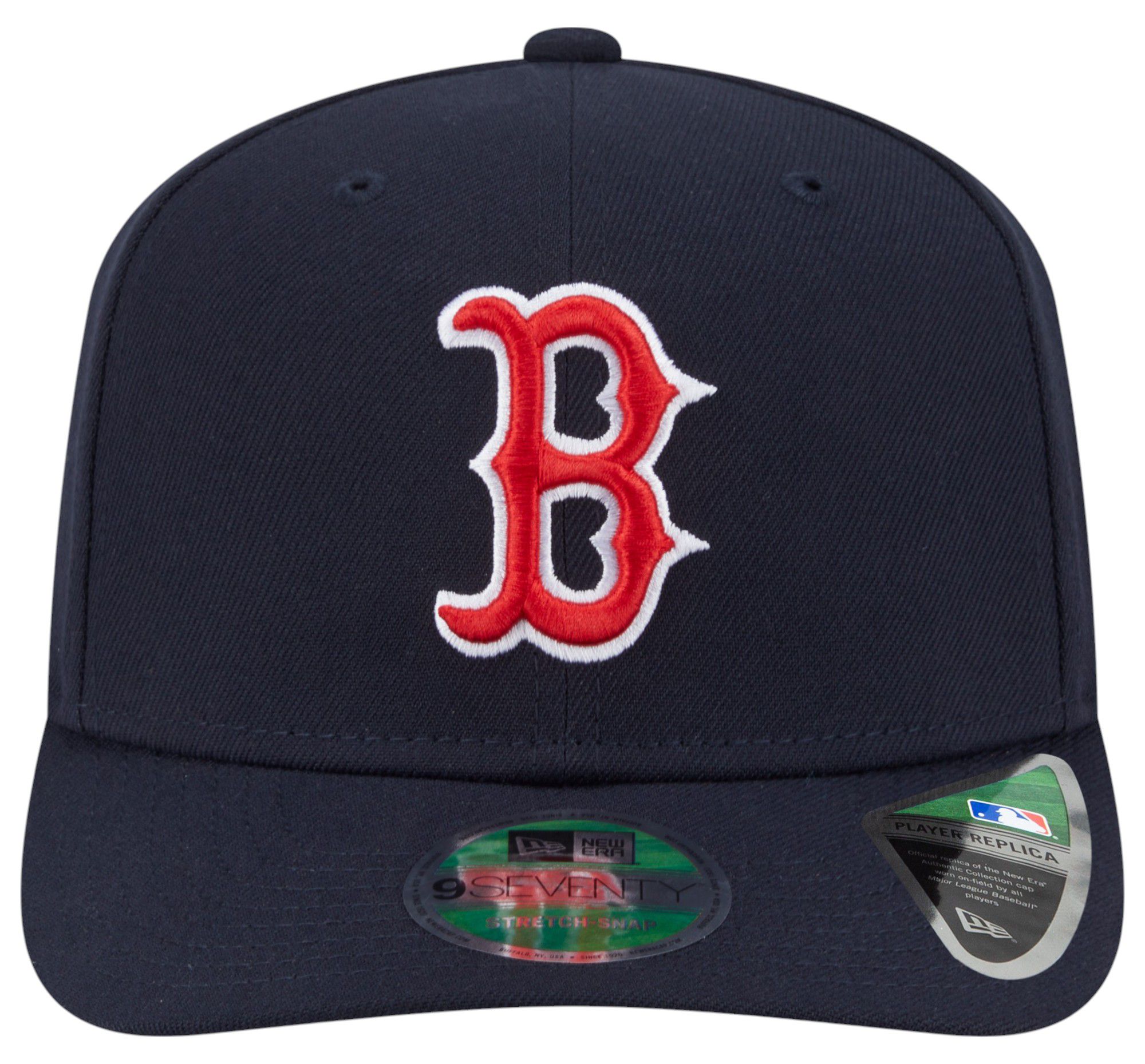 New Era Adult Boston Red Sox Navy Player 9Seventy Adjustable Stretch-Snap Hat product image