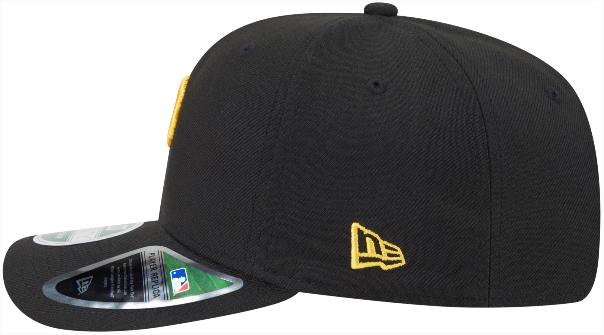 New Era Adult Pittsburgh Pirates Black 9Seventy Player Replica Adjustable Hat product image