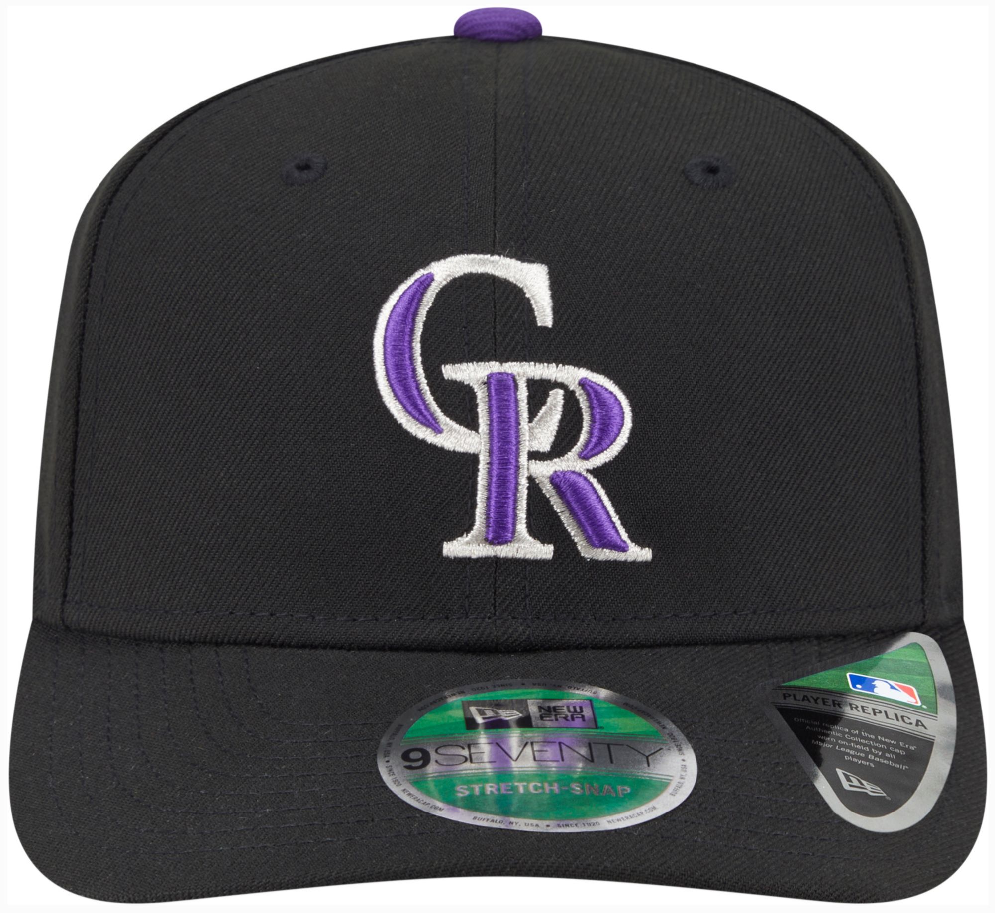 New Era Adult Colorado Rockies Black 9Seventy Player Replica Adjustable Hat product image