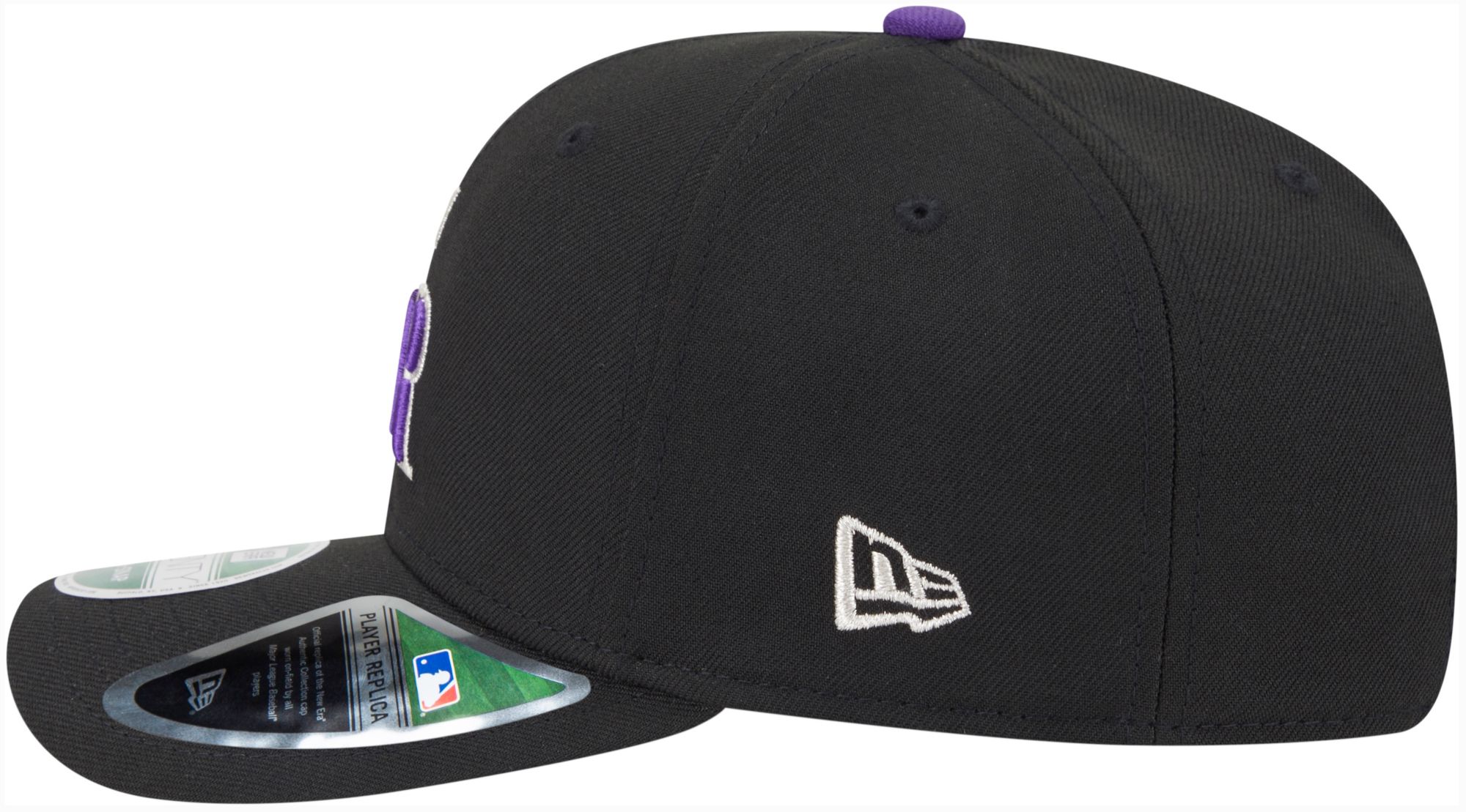 New Era Adult Colorado Rockies Black 9Seventy Player Replica Adjustable Hat product image