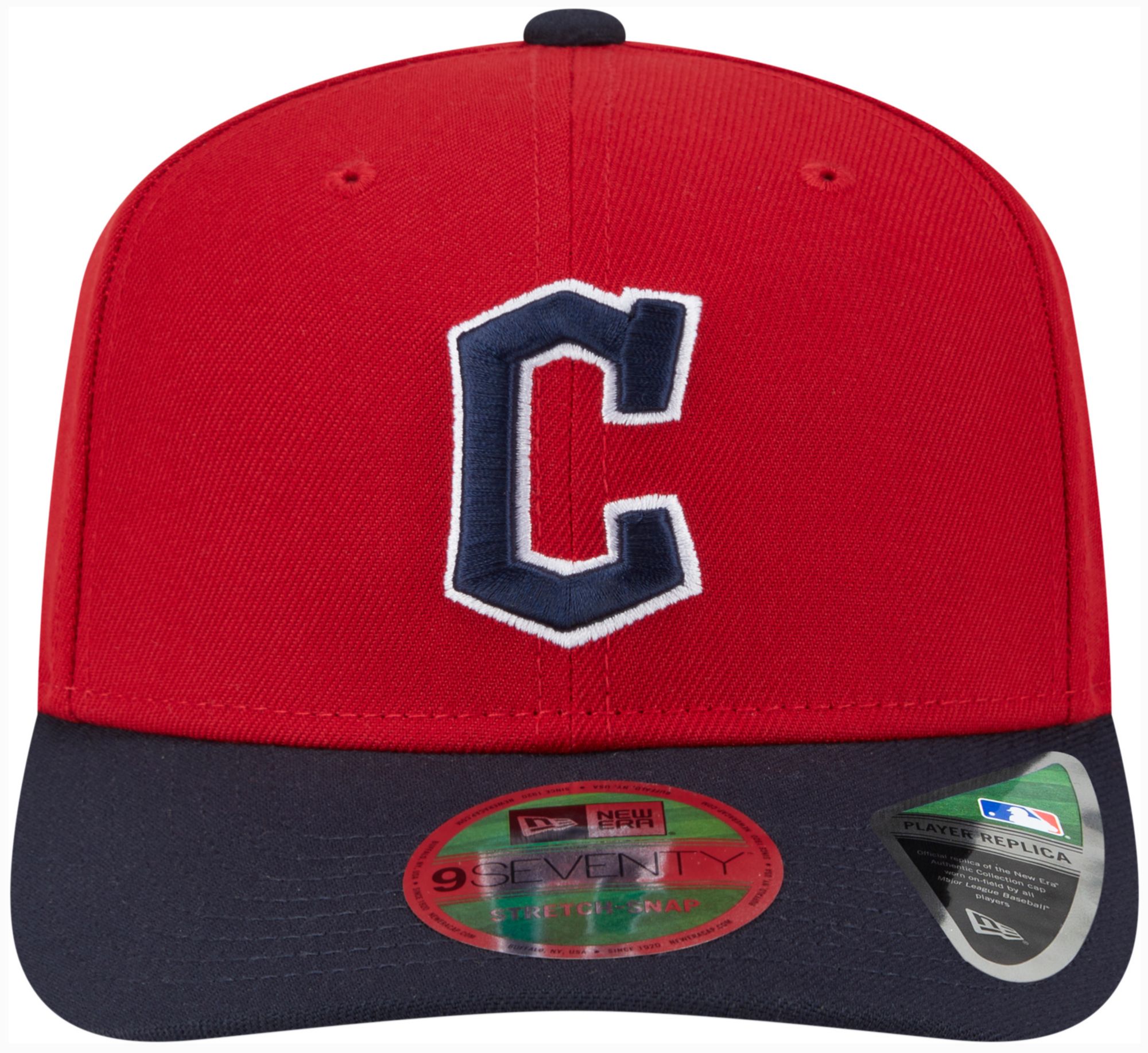 New Era Adult Cleveland Guardians Red 9Seventy Player Replica Adjustable Hat product image