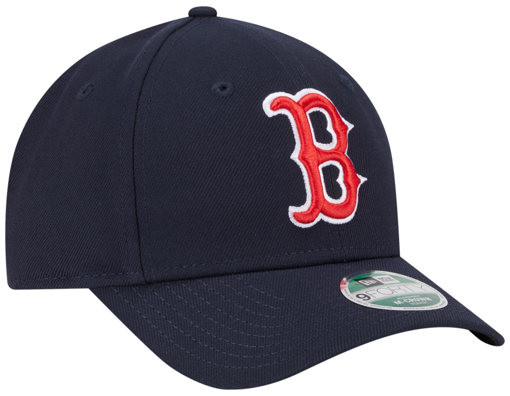 New Era Youth Boston Red Sox Navy Player Replica 9Forty Adjustable Hat product image