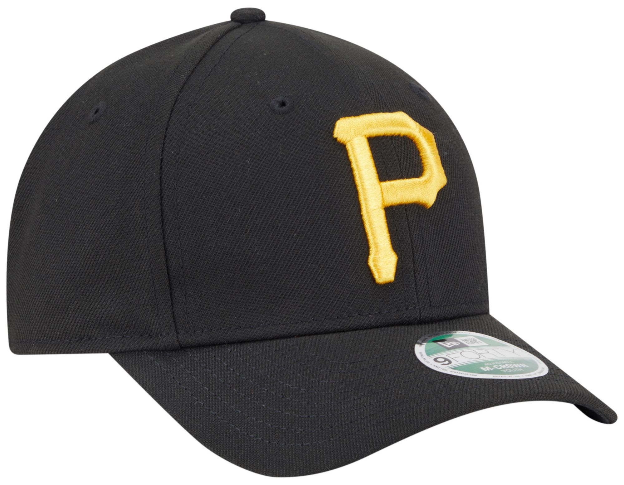 New Era Youth Pittsburgh Pirates Black Player Replica 9Forty Adjustable Hat product image