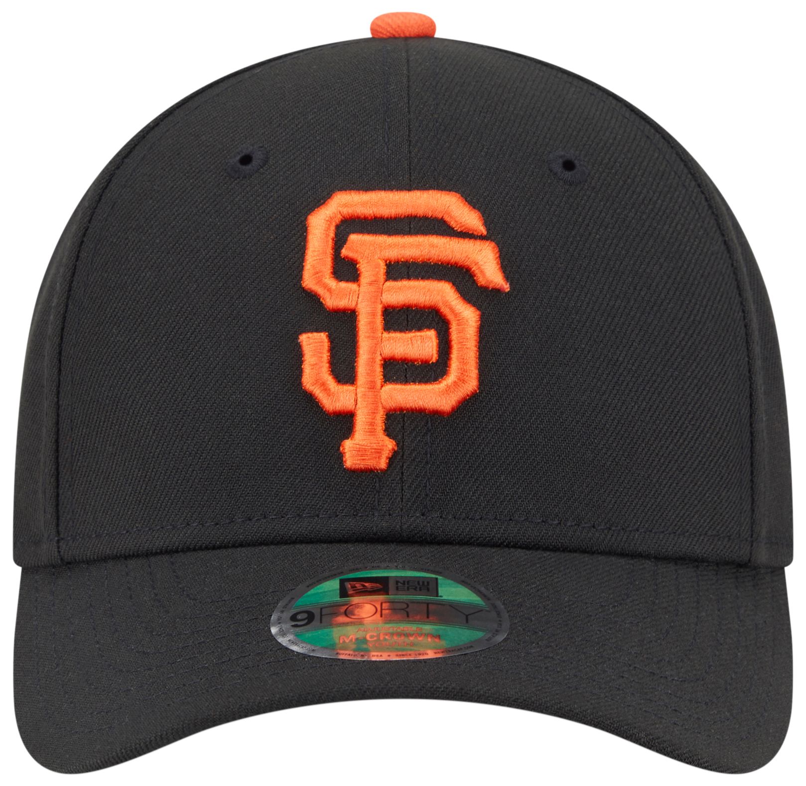 New Era Youth San Francisco Giants Black Player Replica 9Forty Adjustable Hat product image