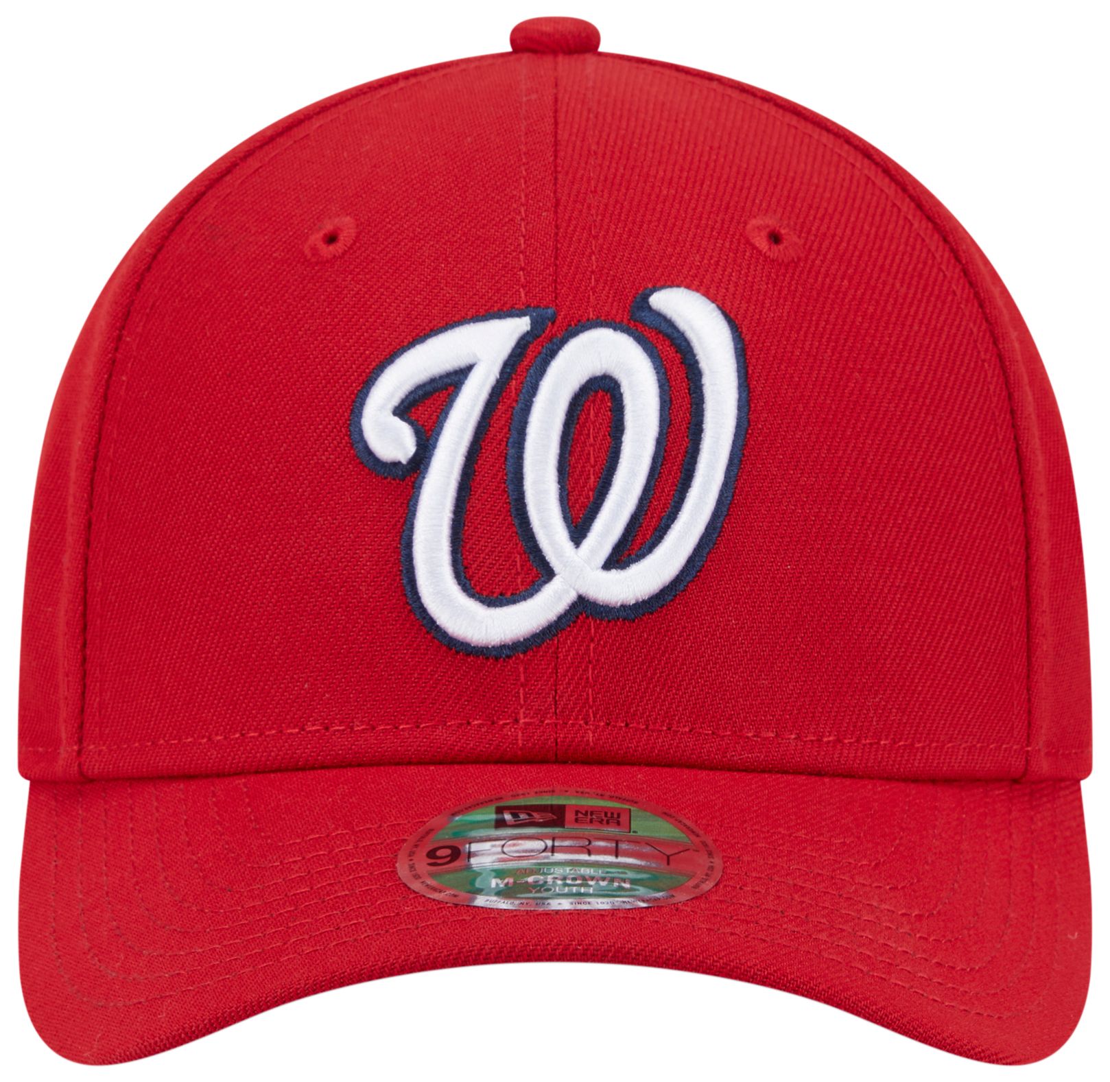 New Era Youth Washington Nationals Red Player Replica 9Forty Adjustable Hat product image