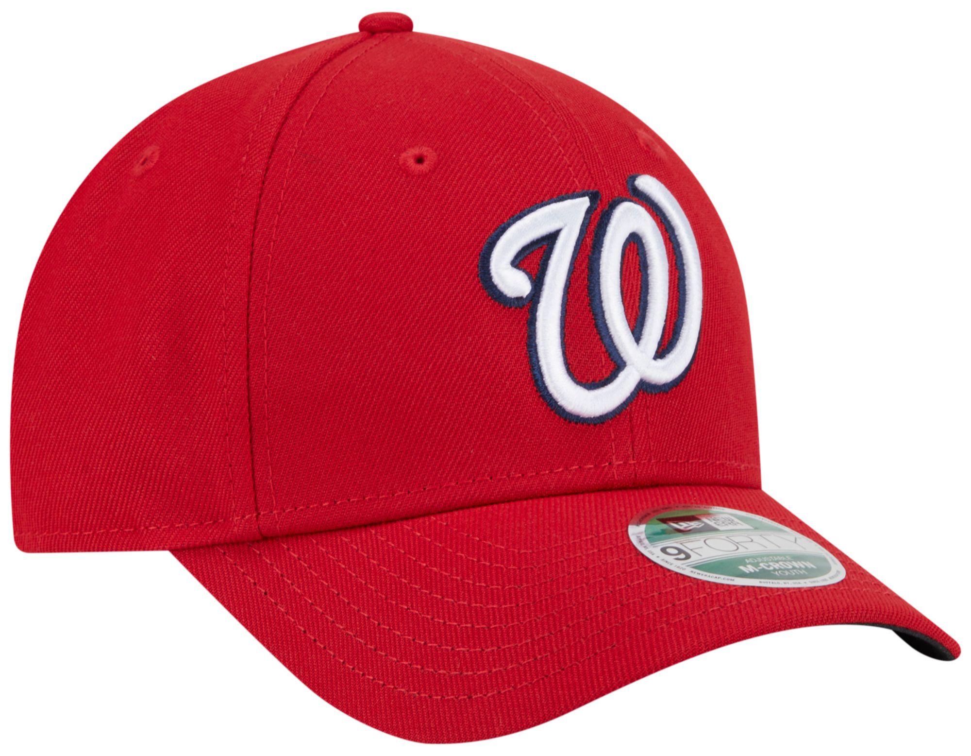 New Era Youth Washington Nationals Red Player Replica 9Forty Adjustable Hat product image