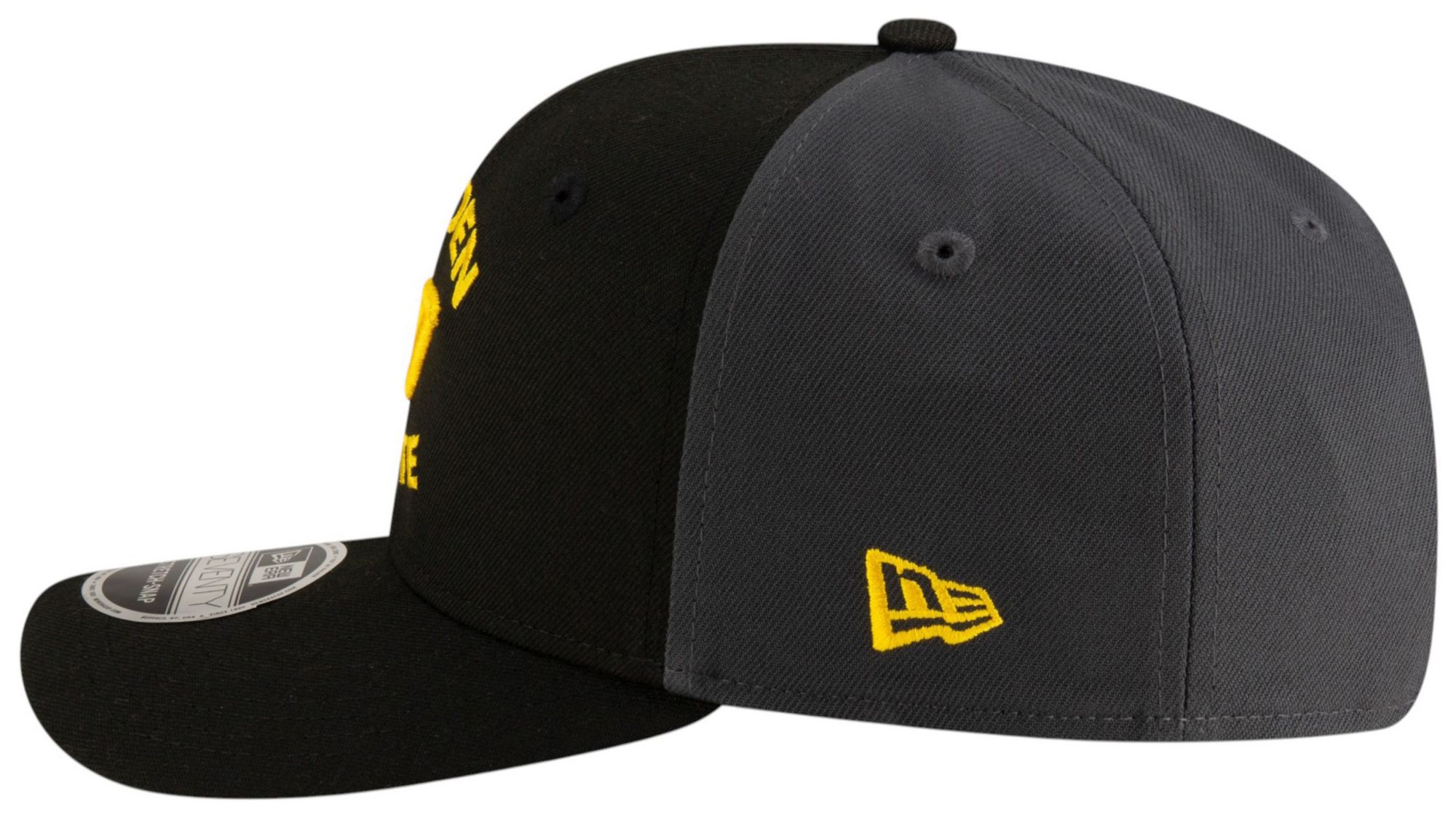 New Era Men's Golden State Warriors Black Statement 9Seventy Adjustable Snapback Hat product image