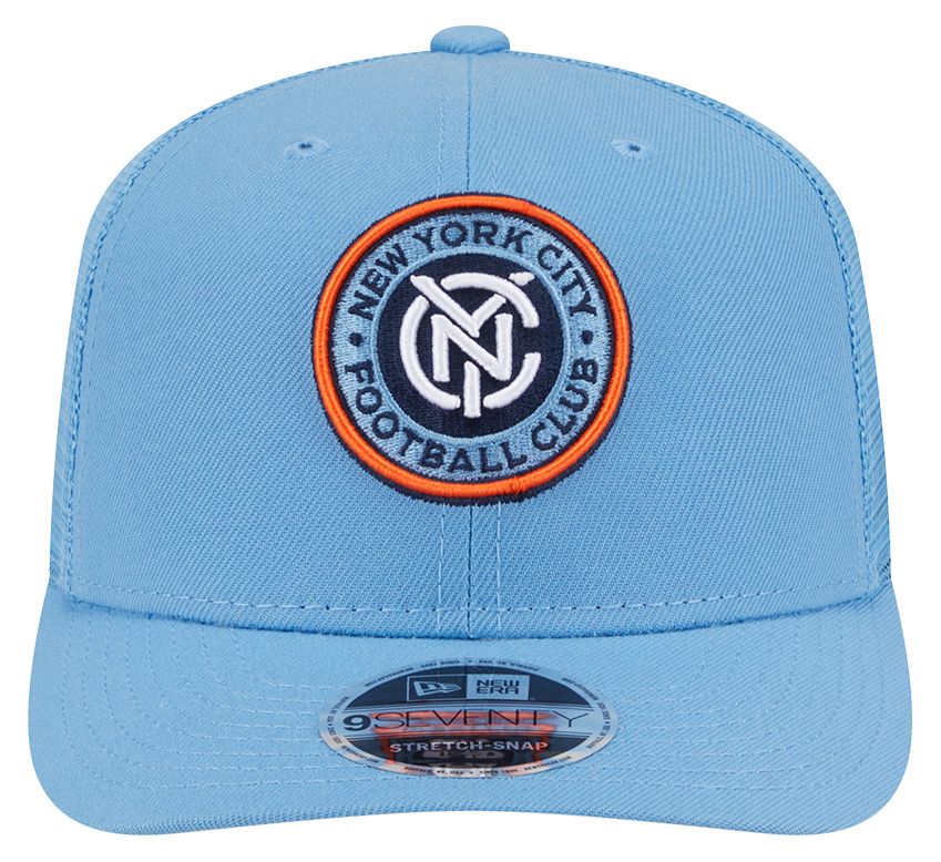 New Era Adult New York City FC Black Logo 9Seventy Stretchfit Adjustable Hat product image
