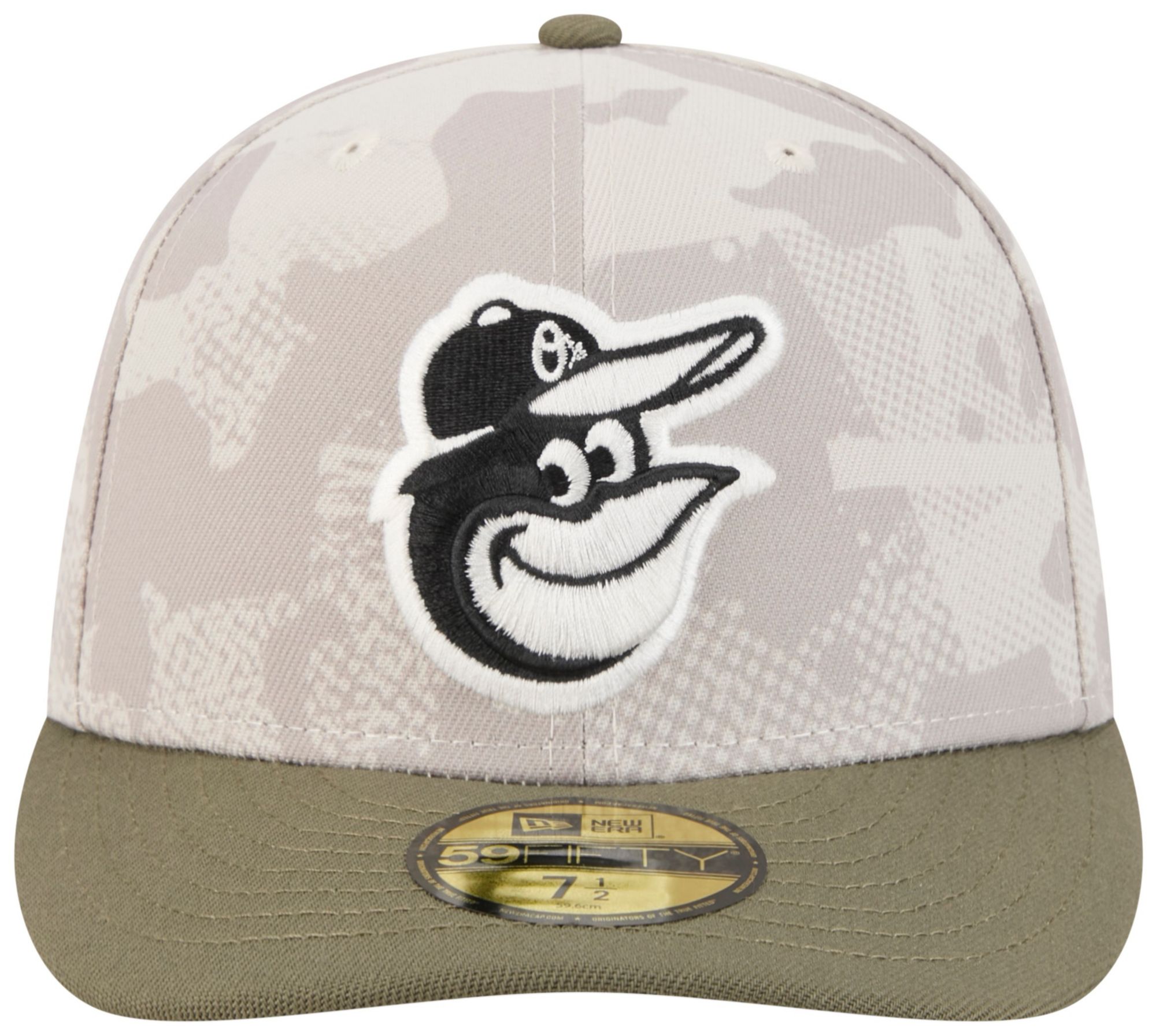 New Era Adult Baltimore Orioles Khaki Armed Forces Day 2025 59Fifty Fitted Hat product image